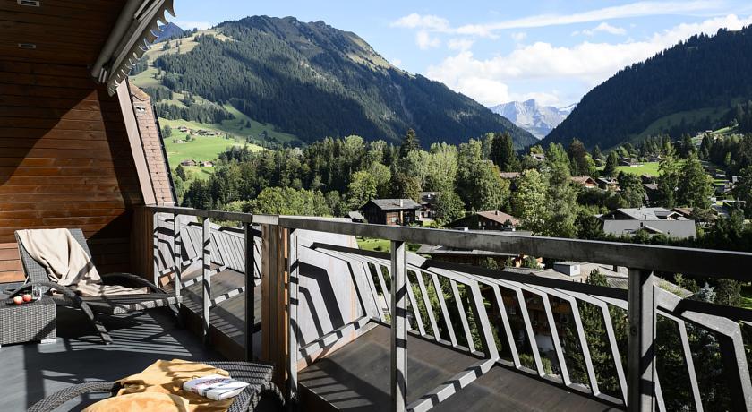 Chalet Grand View - Gstaad Занен Экстерьер фото